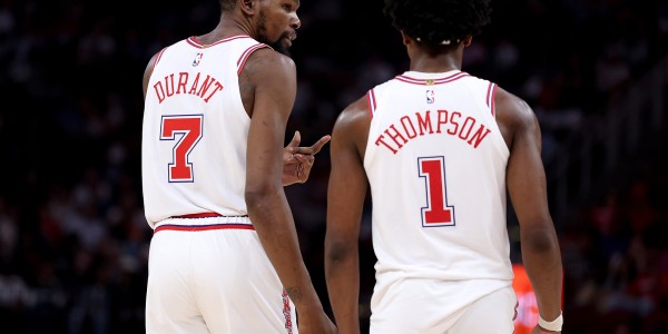 开云官网-KD心情如何？阿门：我不会撒谎 我真的不清楚 但我认为他心情不错