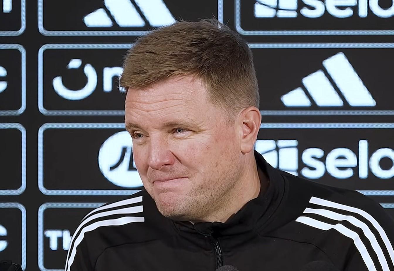 开云app-埃迪-豪：当曼城打进第一球时，我们场上只有10人